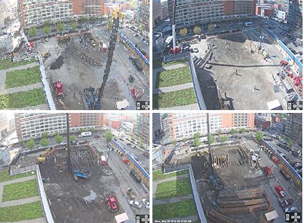 莆田涵江区工地实时监控画面